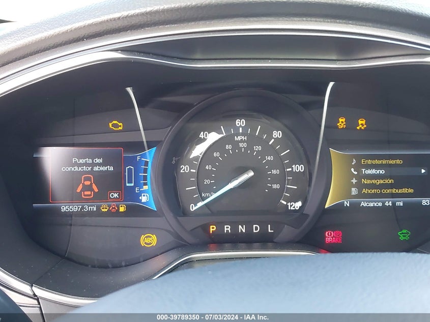 VIN 3FA6P0LU3HR270412 2017 FORD FUSION HYBRID SE