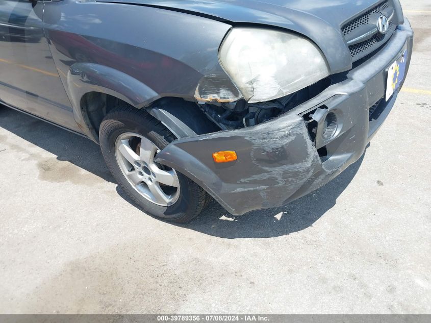 2007 Hyundai Tucson Gls VIN: KM8JM12B87U510558 Lot: 39789356