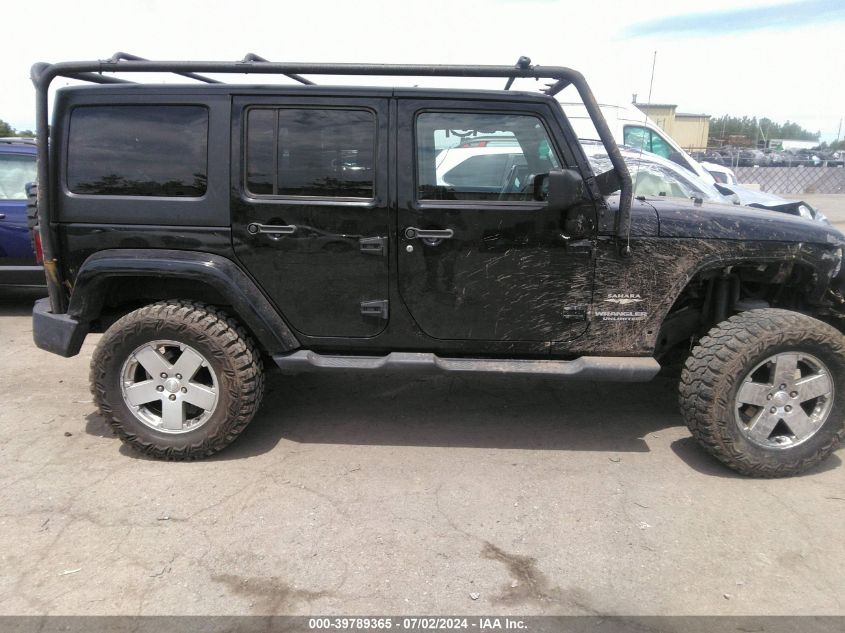 2011 Jeep Wrangler Unlimited Sahara VIN: 1J4BA5H18BL594624 Lot: 39789365