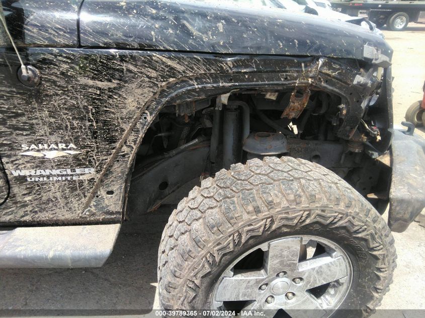 2011 Jeep Wrangler Unlimited Sahara VIN: 1J4BA5H18BL594624 Lot: 39789365