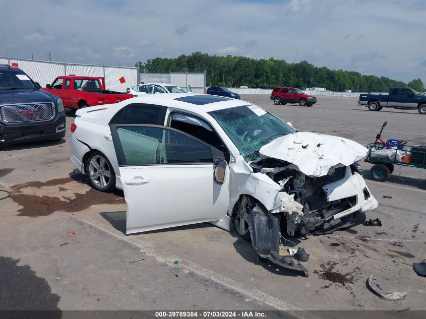 2010 Toyota Corolla Xrs VIN: 2T1BE4EE9AC0218 Lot: 39789384