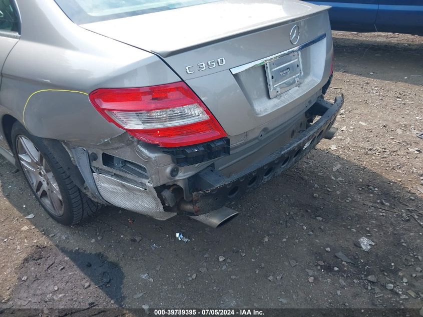 2009 Mercedes-Benz C 350 Sport VIN: WDDGF56X09R062060 Lot: 39789395