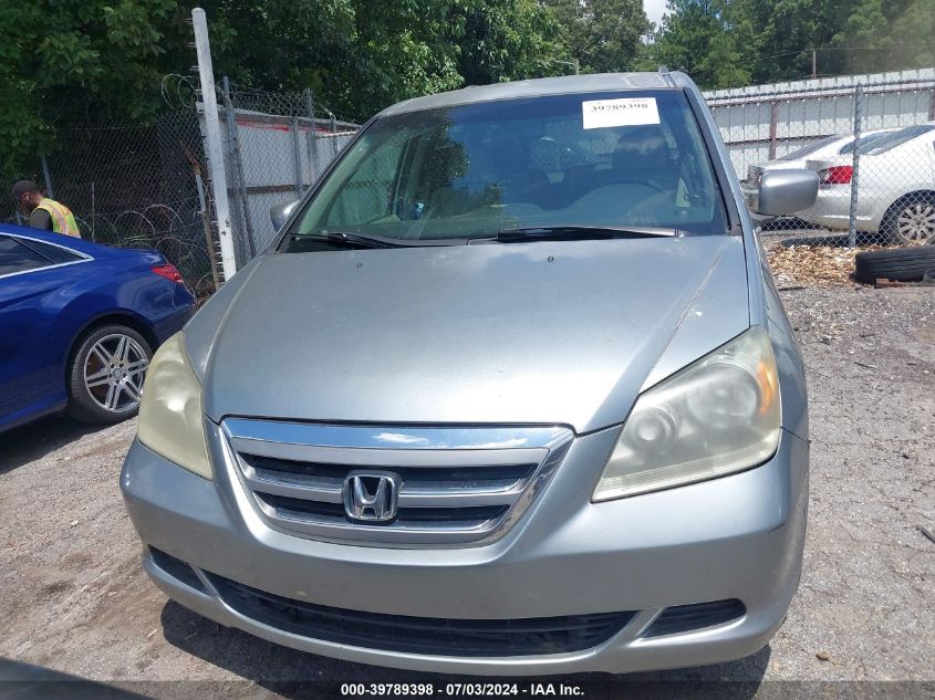 2007 Honda Odyssey Ex VIN: 5FNRL38467B055345 Lot: 39789398