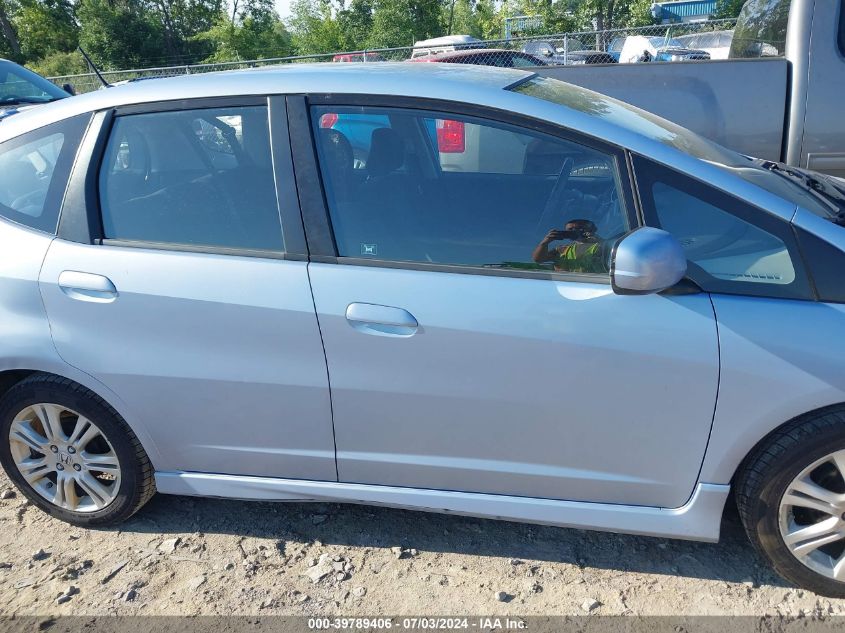 2009 Honda Fit Sport VIN: JHMGE88429S031143 Lot: 39789406