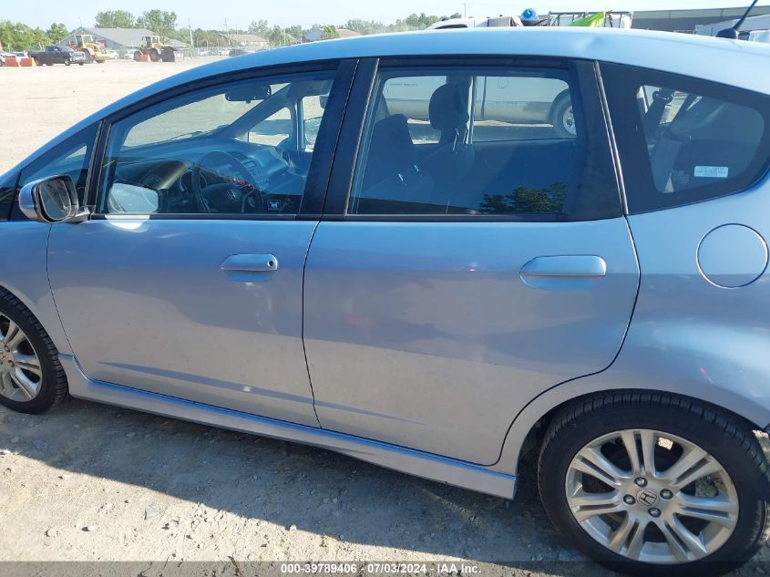 2009 Honda Fit Sport VIN: JHMGE88429S031143 Lot: 39789406