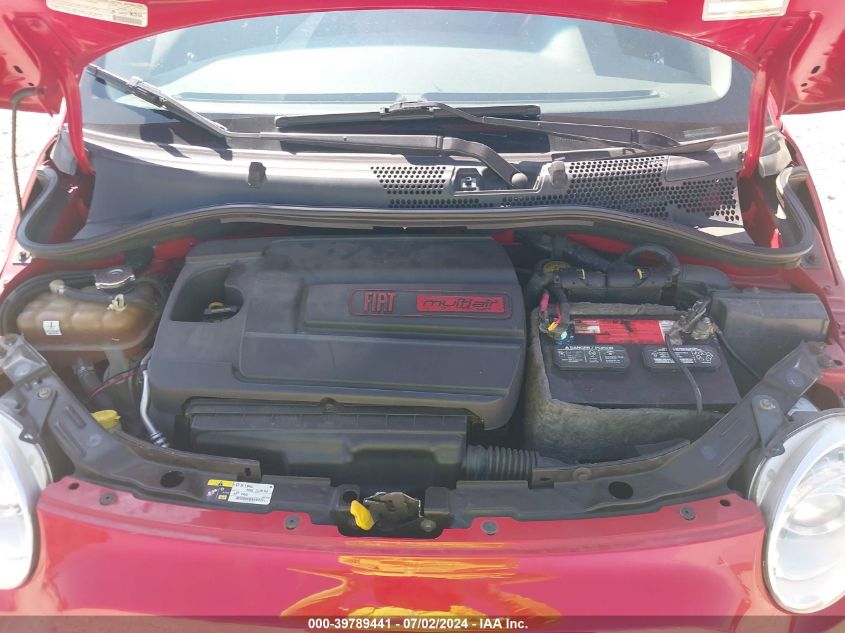 2013 Fiat 500 Pop VIN: 3C3CFFAR4DT546406 Lot: 39789441