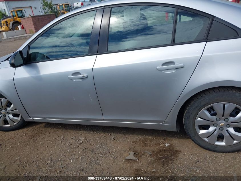 2013 Chevrolet Cruze Ls Auto VIN: 1G1PA5SH0D7267608 Lot: 39789448