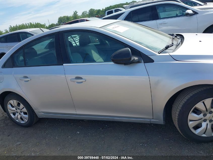 2013 Chevrolet Cruze Ls Auto VIN: 1G1PA5SH0D7267608 Lot: 39789448