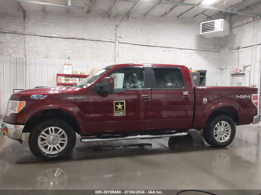 2009 Ford F-150 Lariat VIN: 1FTPW14V89FA92686 Lot: 39789450