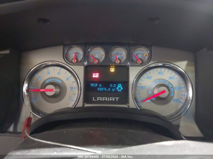 2009 Ford F-150 Lariat VIN: 1FTPW14V89FA92686 Lot: 39789450