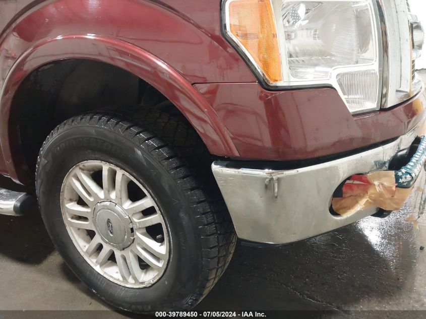 2009 Ford F-150 Lariat VIN: 1FTPW14V89FA92686 Lot: 39789450