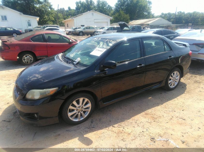 2T1BU40E39C160862 2009 Toyota Corolla S