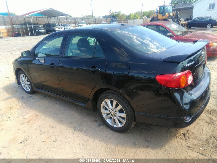 2T1BU40E39C160862 2009 Toyota Corolla S