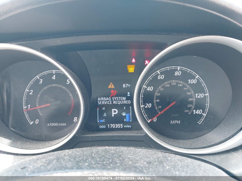 2013 Mitsubishi Outlander Sport Es VIN: 4A4AP3AU7DE020444 Lot: 39789474