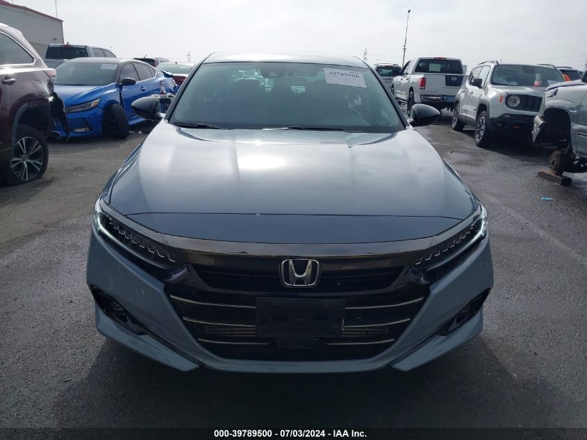2022 Honda Accord Sport Special Edition VIN: 1HGCV1F49NA067651 Lot: 39789500