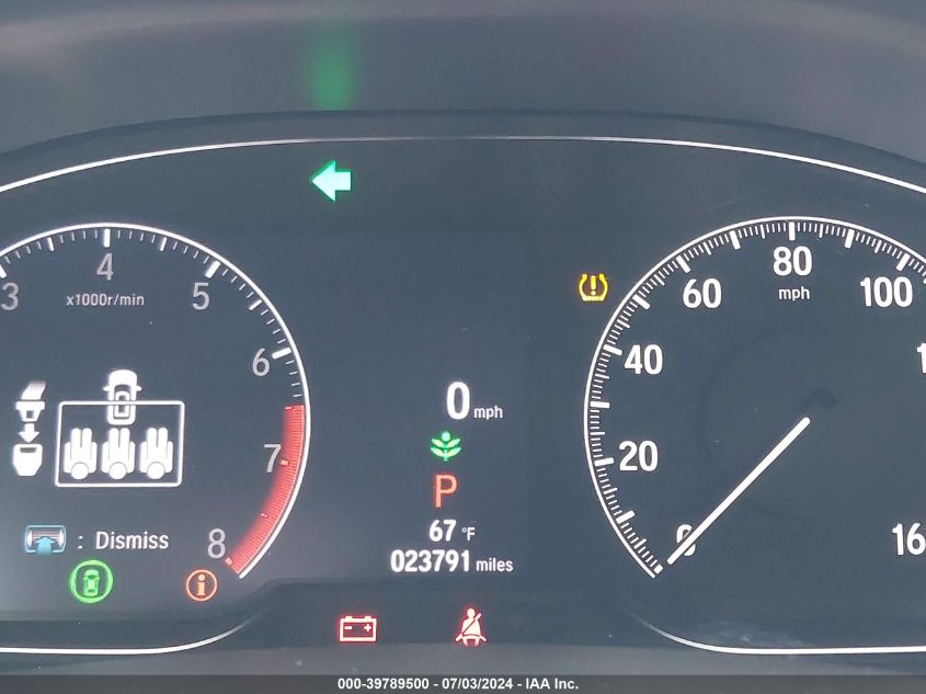 2022 Honda Accord Sport Special Edition VIN: 1HGCV1F49NA067651 Lot: 39789500