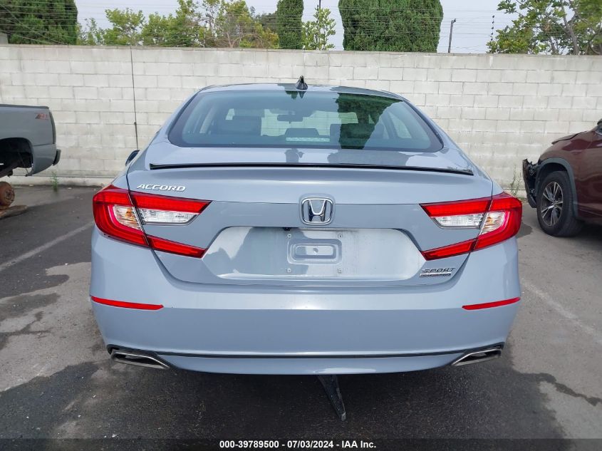 2022 Honda Accord Sport Special Edition VIN: 1HGCV1F49NA067651 Lot: 39789500