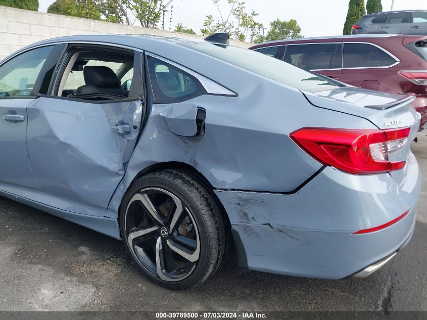 2022 Honda Accord Sport Special Edition VIN: 1HGCV1F49NA067651 Lot: 39789500