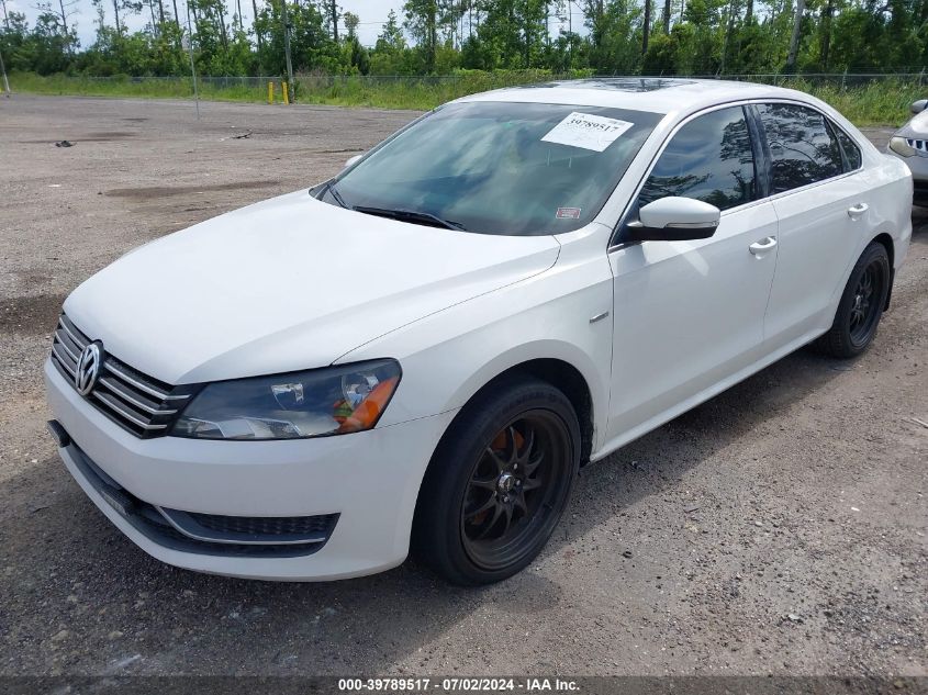 1VWBS7A33EC116221 | 2014 VOLKSWAGEN PASSAT