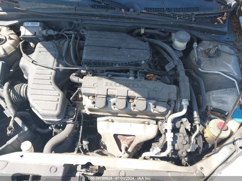 2003 Honda Civic Lx VIN: 1HGEM22563L059556 Lot: 39789525