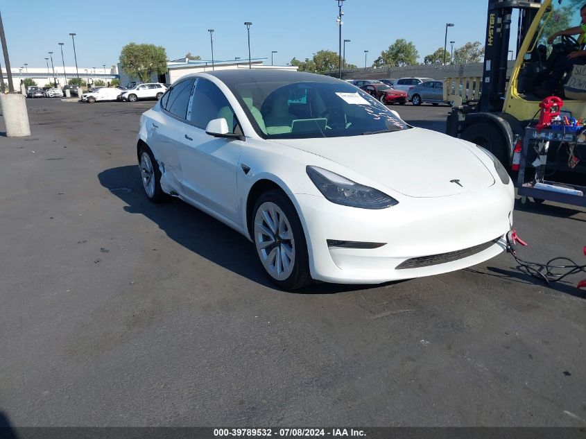 2023 TESLA MODEL 3 REAR-WHEEL DRIVE - 5YJ3E1EA1PF513405