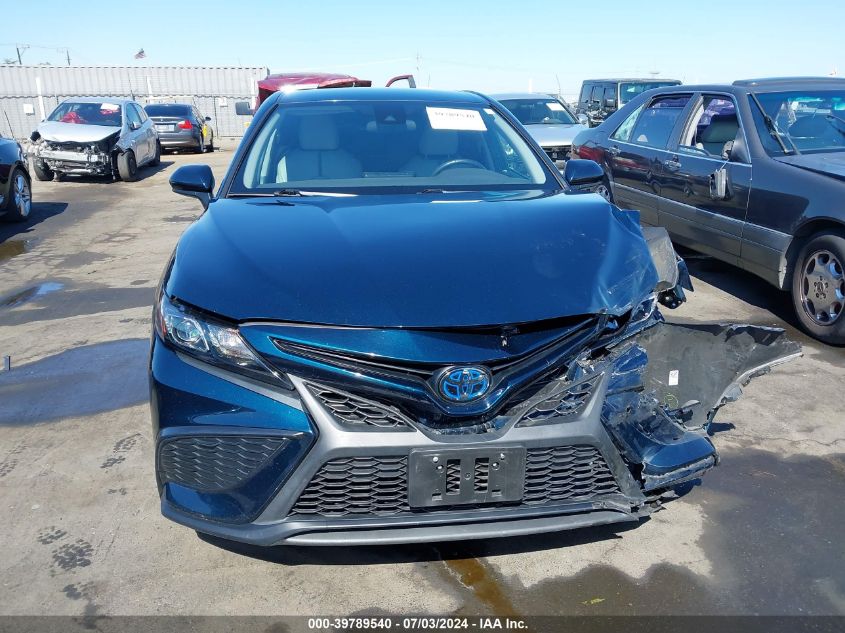 2021 Toyota Camry Se Hybrid VIN: 4T1G31AK5MU564586 Lot: 39789540