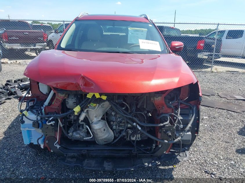 2015 Nissan Rogue Sl VIN: 5N1AT2MV2FC826686 Lot: 39789555