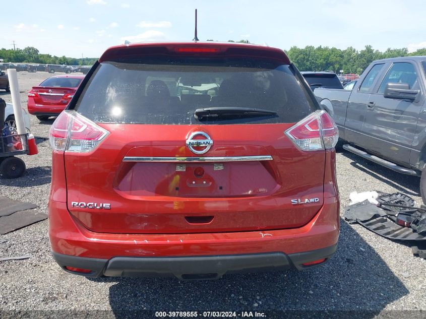 2015 Nissan Rogue Sl VIN: 5N1AT2MV2FC826686 Lot: 39789555