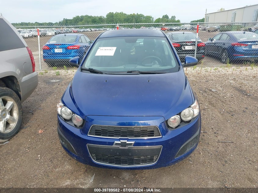 2013 Chevrolet Sonic Lt Auto VIN: 1G1JC6SB3D4159664 Lot: 39789582