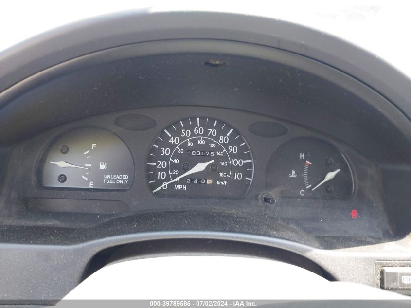 1997 Toyota Tercel Ce VIN: JT2AC52L6V0204026 Lot: 39789585