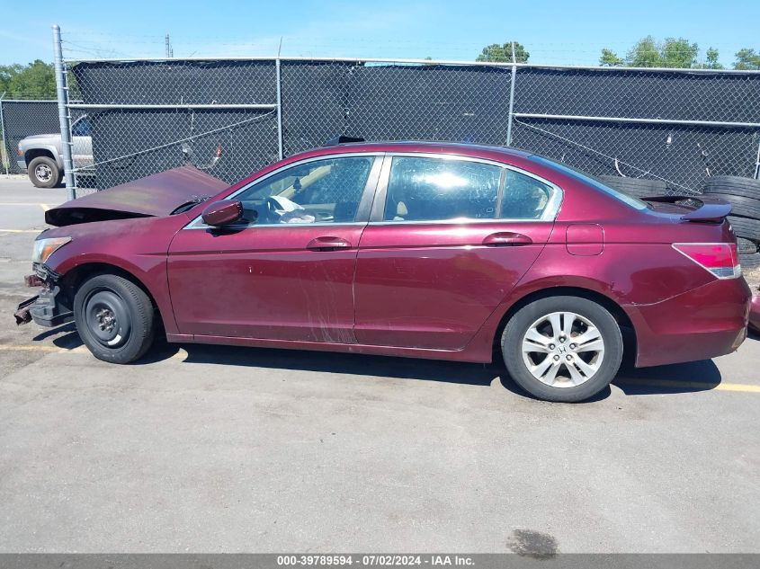 2010 Honda Accord 2.4 Lx-P VIN: 1HGCP2F40AA174016 Lot: 39789594