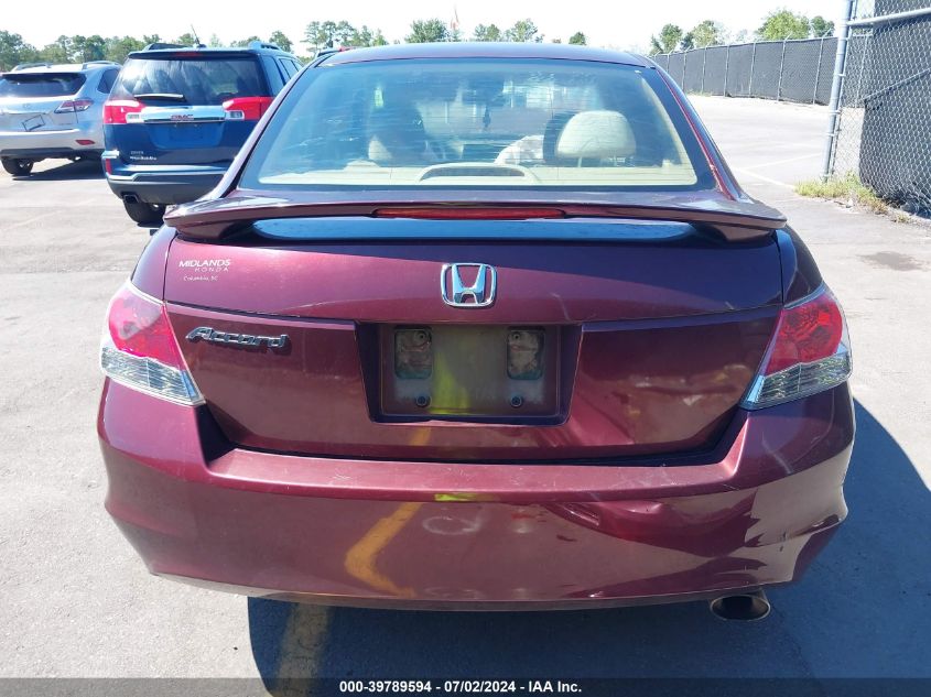 2010 Honda Accord 2.4 Lx-P VIN: 1HGCP2F40AA174016 Lot: 39789594