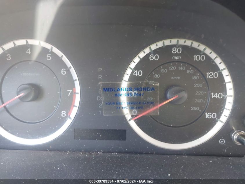 2010 Honda Accord 2.4 Lx-P VIN: 1HGCP2F40AA174016 Lot: 39789594