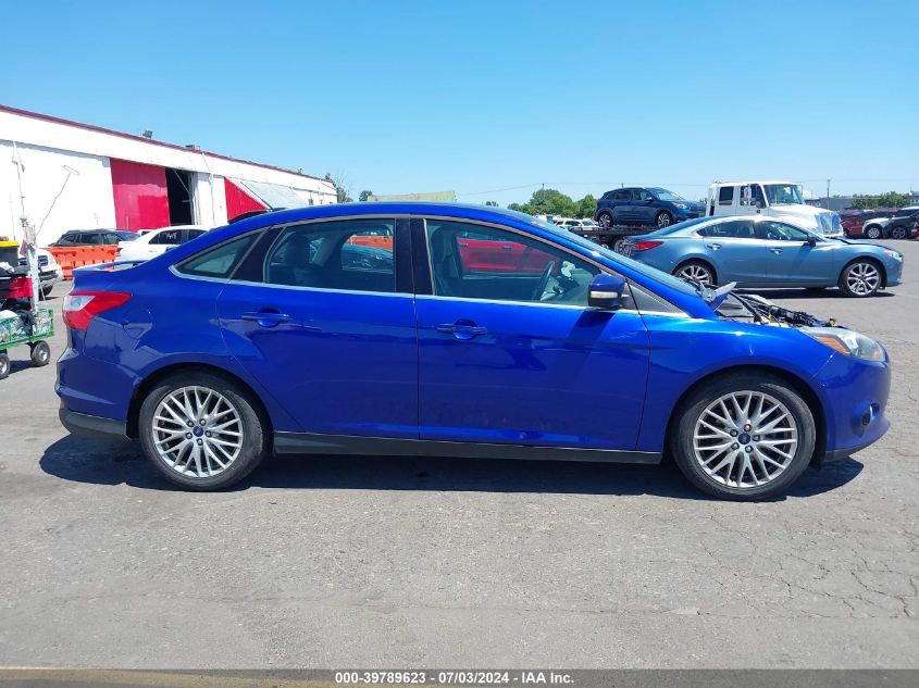 2013 Ford Focus Titanium VIN: 1FADP3J26DL287918 Lot: 39789623