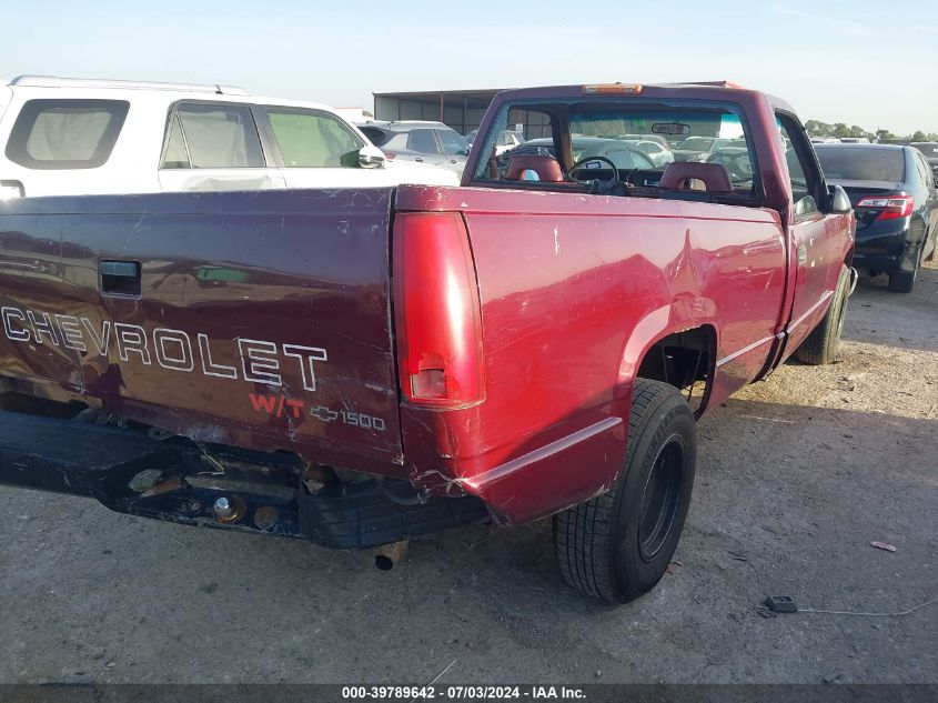1996 Chevrolet Gmt-400 C1500 VIN: 1GCEC14W3TZ155871 Lot: 39789642