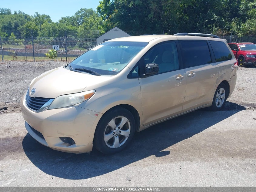 2011 Toyota Sienna Le V6 VIN: 5TDKK3DC5BS052958 Lot: 39789647