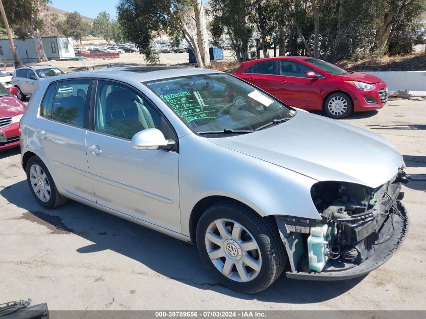 2007 Volkswagen Rabbit 4-Door VIN: WVWCS71KX7W129225 Lot: 39789656