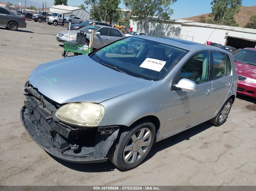 2007 Volkswagen Rabbit 4-Door VIN: WVWCS71KX7W129225 Lot: 39789656