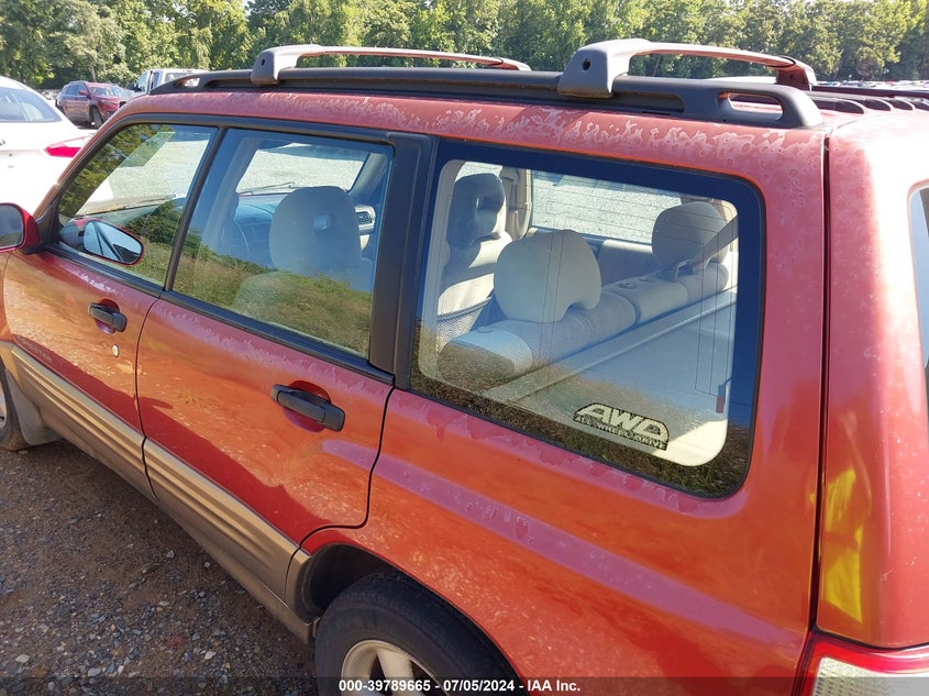 2002 Subaru Forester S VIN: JF1SF65592H718140 Lot: 39789665