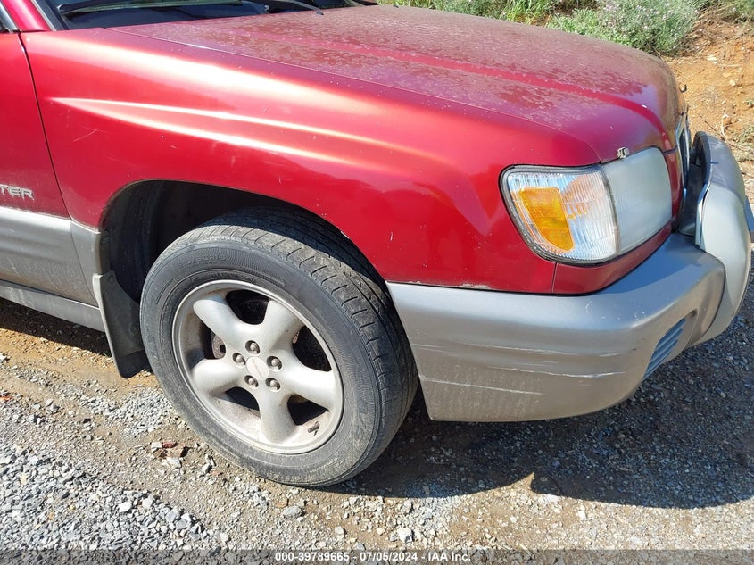 2002 Subaru Forester S VIN: JF1SF65592H718140 Lot: 39789665