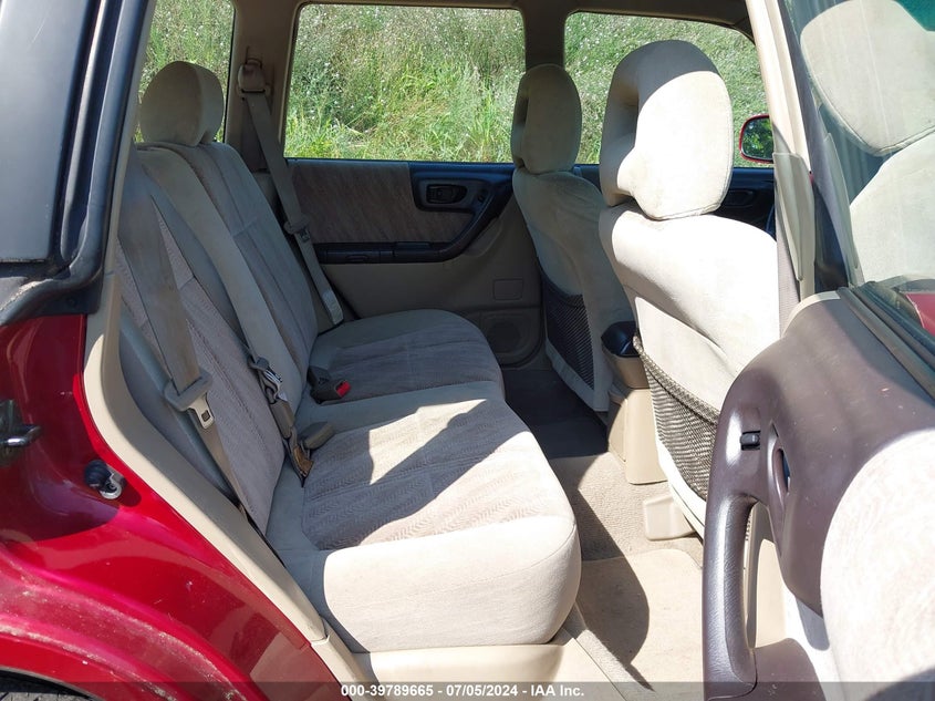 2002 Subaru Forester S VIN: JF1SF65592H718140 Lot: 39789665