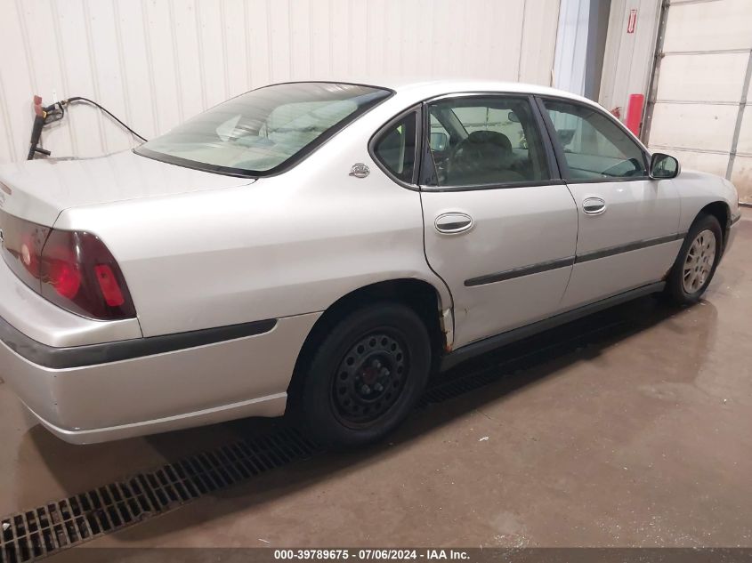 2003 Chevrolet Impala VIN: 2G1WF52E639327956 Lot: 39789675