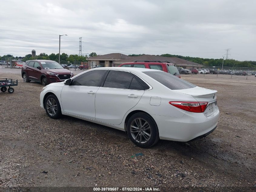 2016 Toyota Camry Le/Xle/Se/Xse VIN: 4T1BF1FKXGU538872 Lot: 39789687