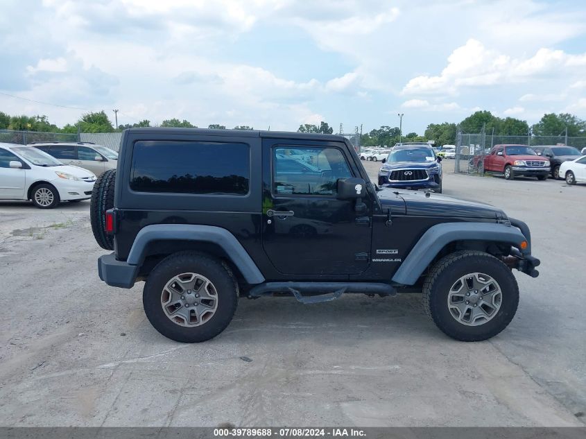 2015 Jeep Wrangler Sport VIN: 1C4AJWAG7FL511860 Lot: 39789688