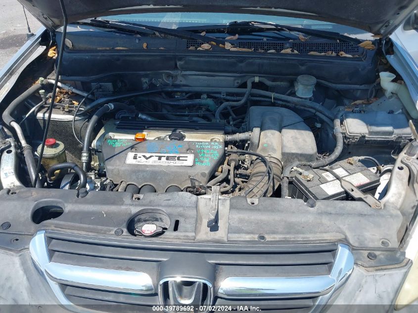 2004 Honda Cr-V Lx VIN: JHLRD684X4C015795 Lot: 39789692