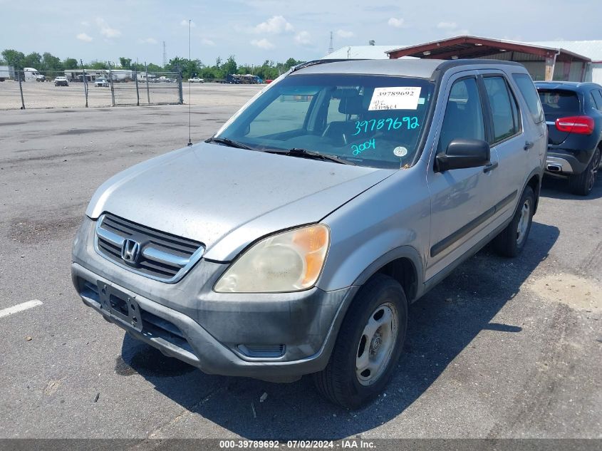 2004 Honda Cr-V Lx VIN: JHLRD684X4C015795 Lot: 39789692