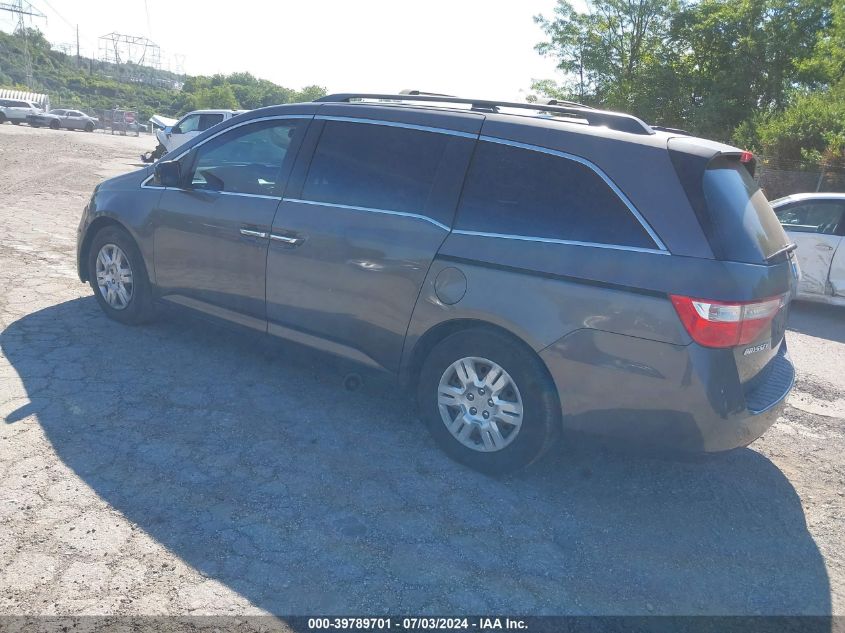 2011 Honda Odyssey Ex-L VIN: 5FNRL5H66BB082602 Lot: 39789701