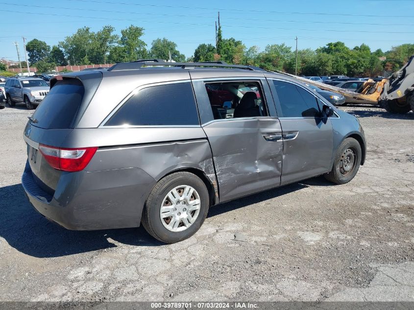 2011 Honda Odyssey Ex-L VIN: 5FNRL5H66BB082602 Lot: 39789701