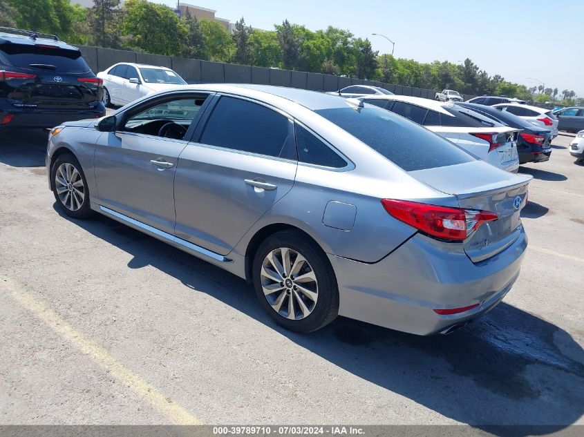 2017 Hyundai Sonata Sport/Limited VIN: 5NPE34AF9HH510952 Lot: 39789710