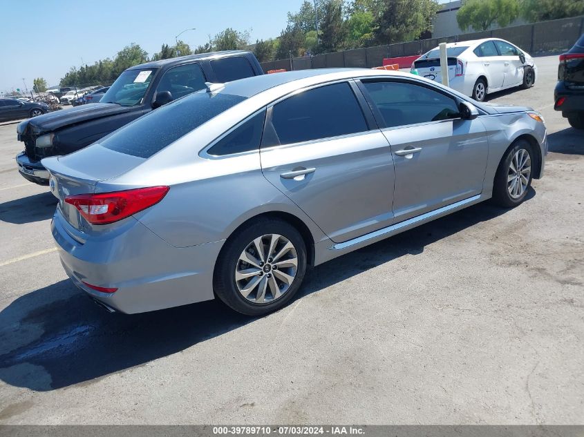 2017 Hyundai Sonata Sport/Limited VIN: 5NPE34AF9HH510952 Lot: 39789710